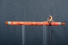 Easter Red Cedar Burl Native American Flute, Minor, Mid F#-4, #Q15A (10)